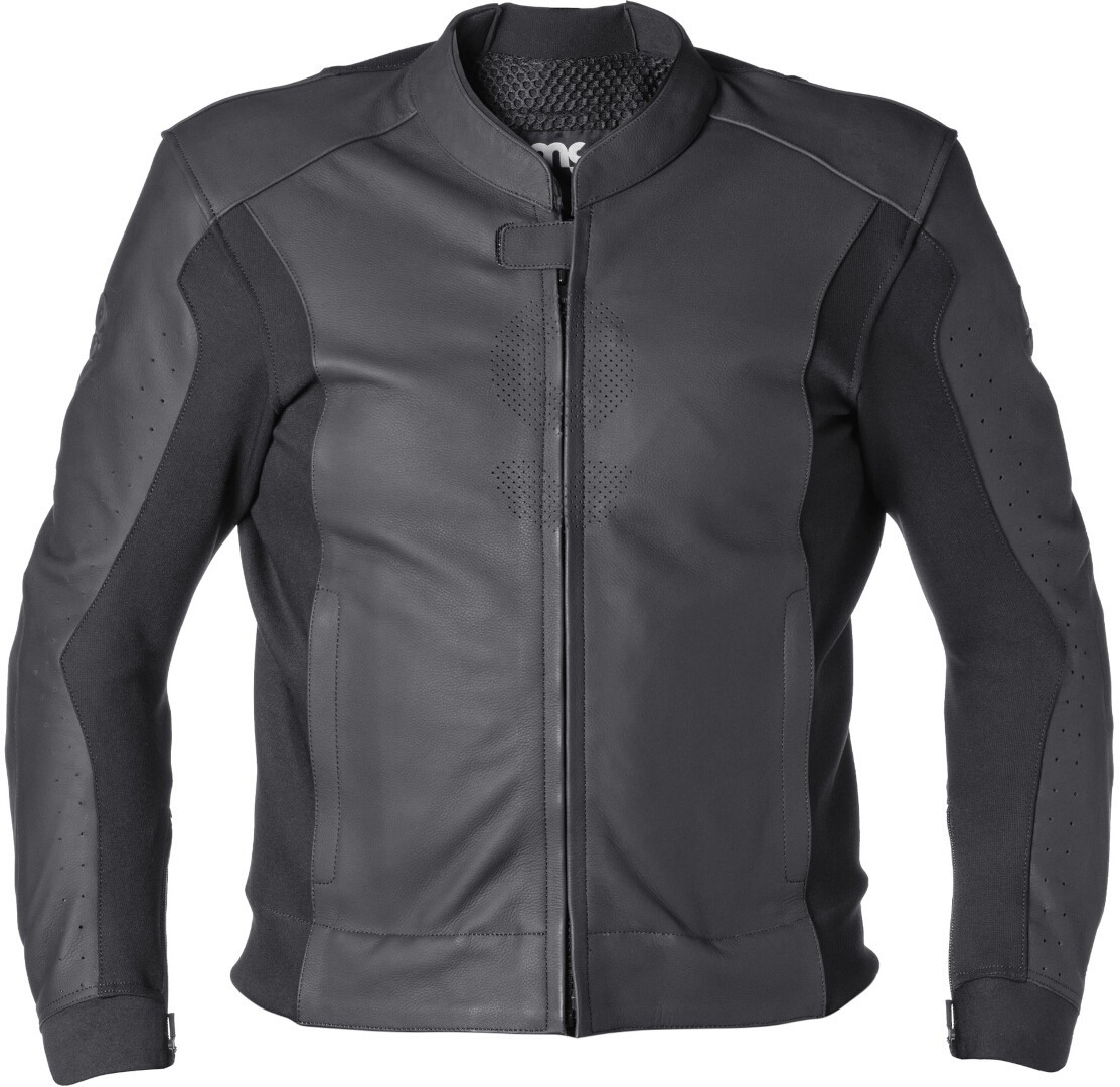 GMS GS-1 Motorcycle Leather Jacket-image-967637432