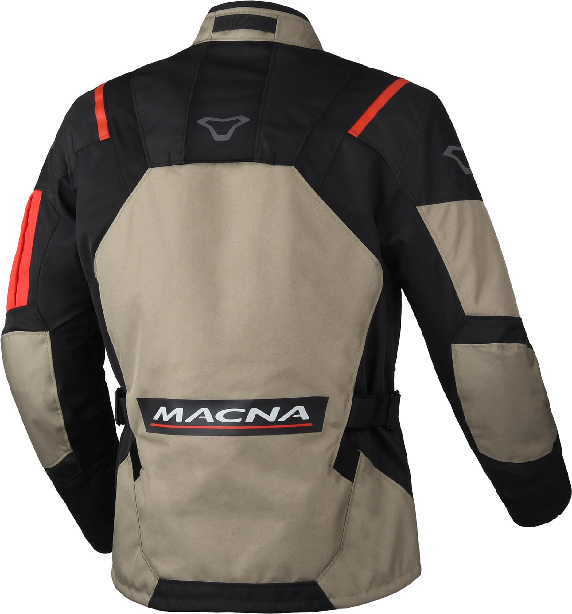 Macna Rancher 2.0 waterproof Motorcycle Textile Jacket beige/black XL Figure 2