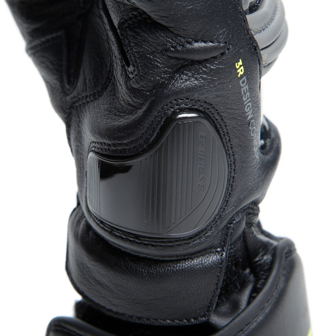 Dainese Druid 4 Motorcykelhandsker sort/grå/gul S Figur 10