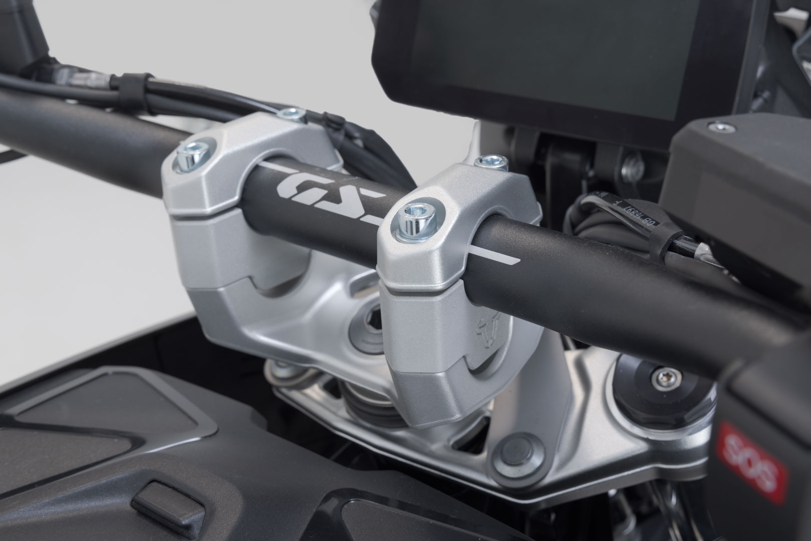 Ridicător de bară SW-Motech - H=30mm. Argintiu. BMW R 1300 GS (23-)/Adv (24-). Figura 5