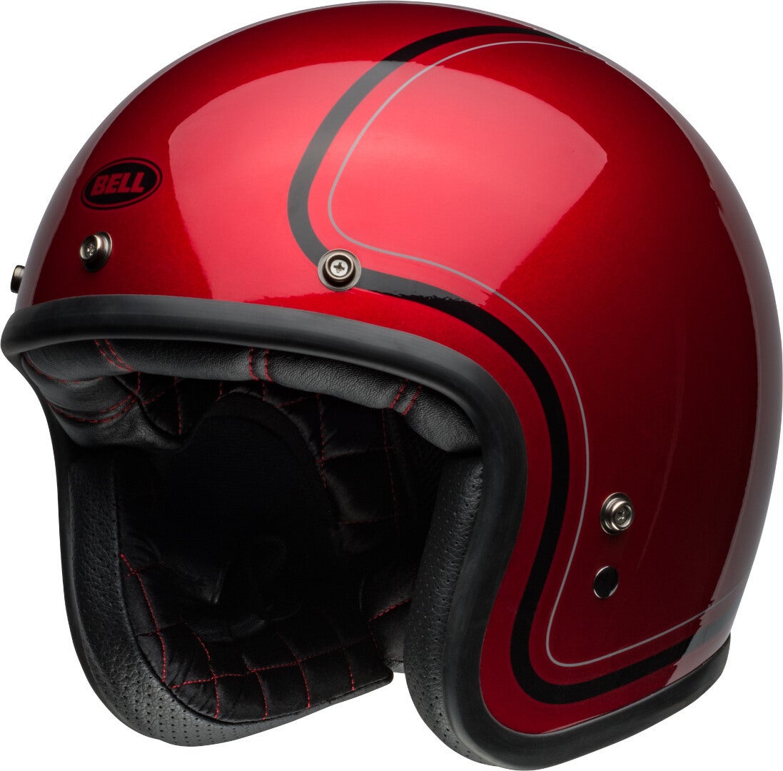 Bell Custom 500 Chief Casque jet Rouge/Noir L (59/60) Figure 1