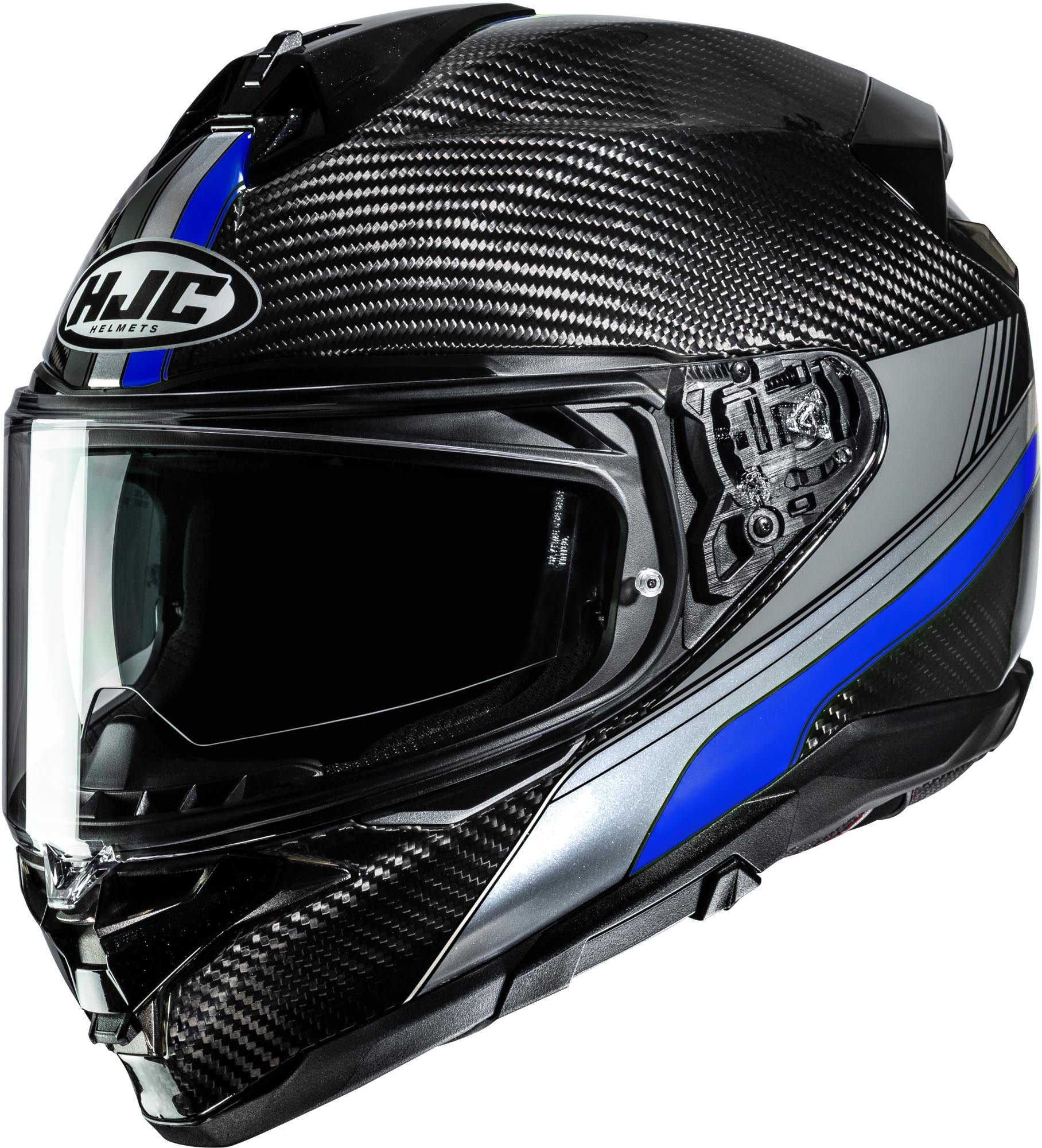 HJC F72 Carbon Eos Шлем Углерод/синий L (58/59) Рисунок 1