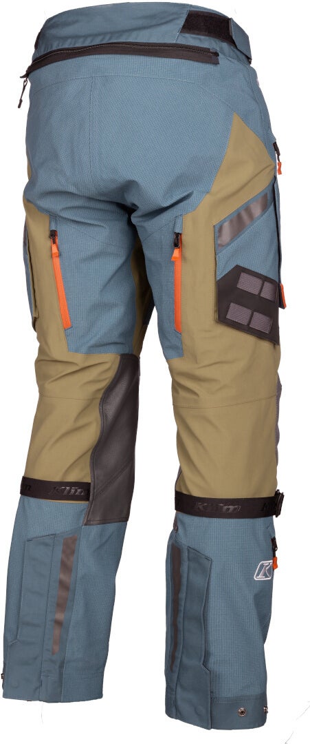 Klim Badlands Pro A3 2023 Motorcycle Textile Pants blue/green 36 Figure 6