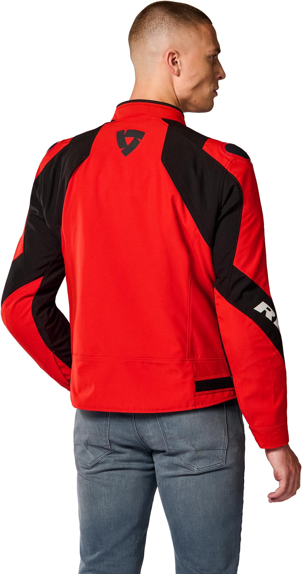 Revit Hyperspeed 3 H2O waterproof Motorcycle Textile Jacket red/black M Figure 4