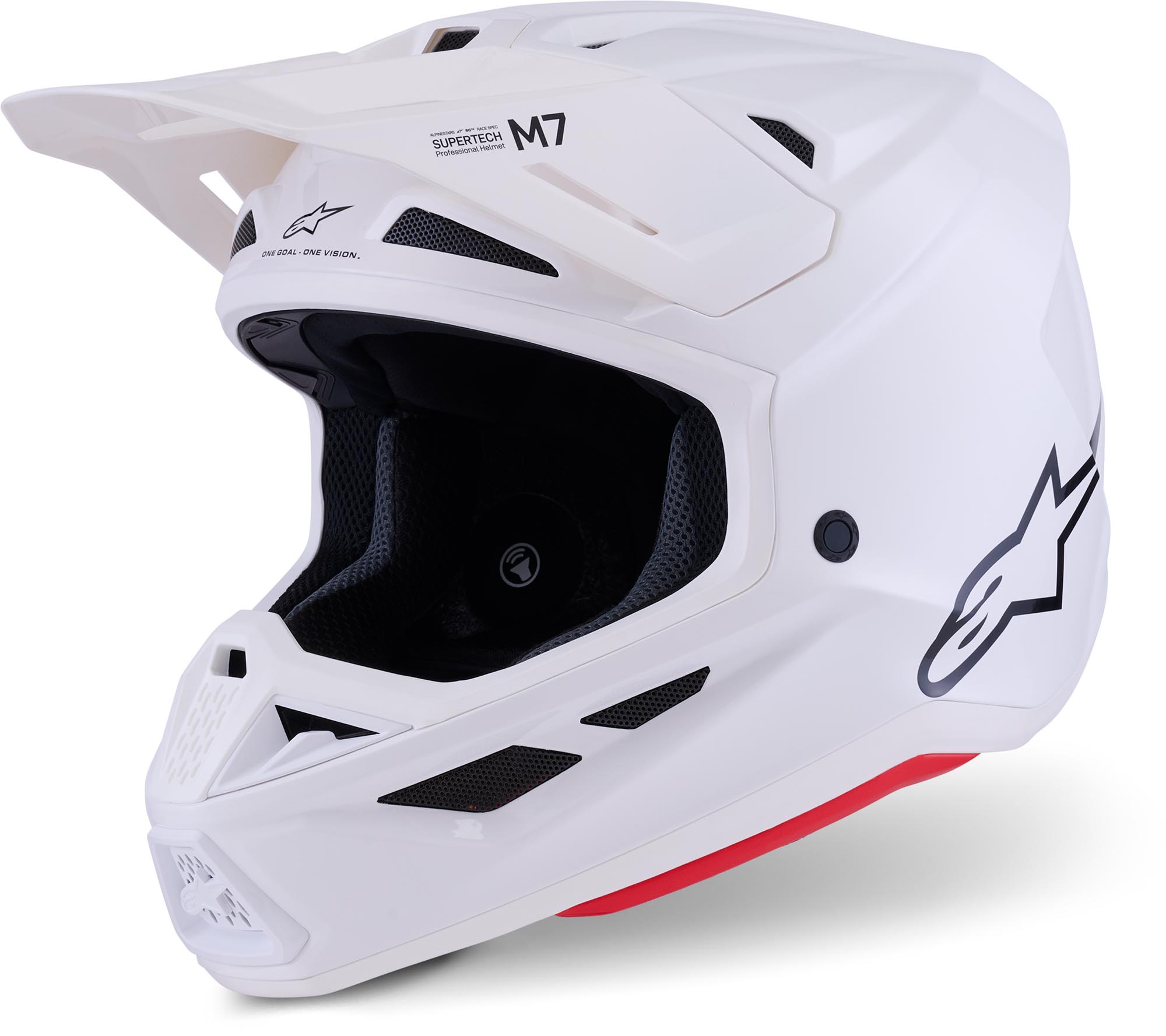 Alpinestars S-M7 Cască de motocross alb L (59/60) Figura 1