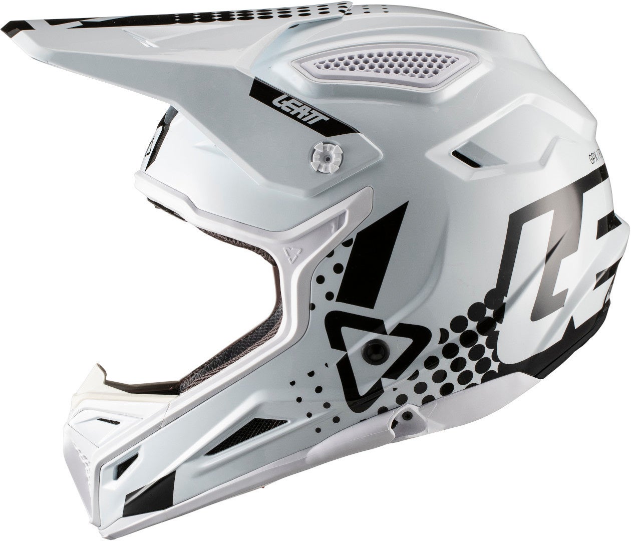Leatt GPX 4.5 V20.2 Casco Motocross bianco/nero S (55/56) Figura 3