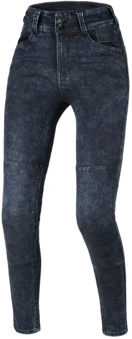 Macna Bernis Jeans da moto da donna blu Short 40 Figura 1
