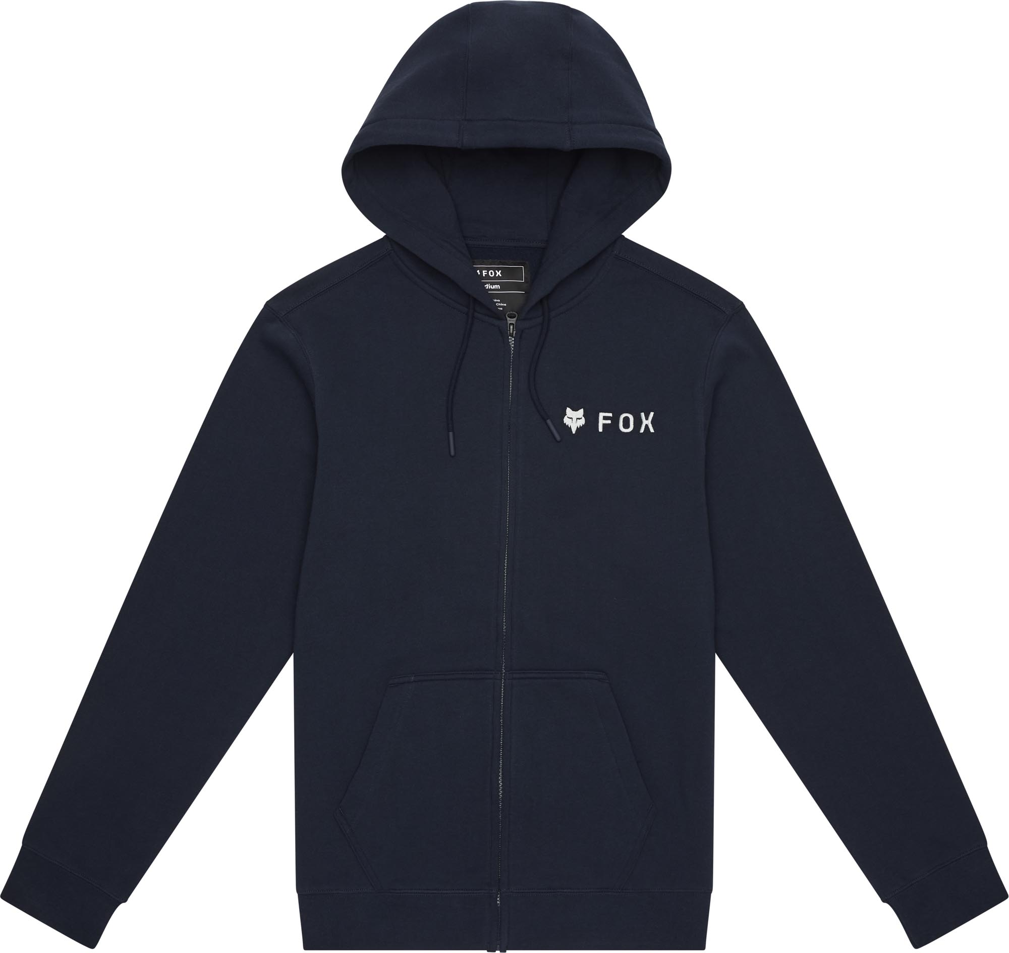 FOX Absolute 拉鍊連帽衫 深蓝色 XL 图1