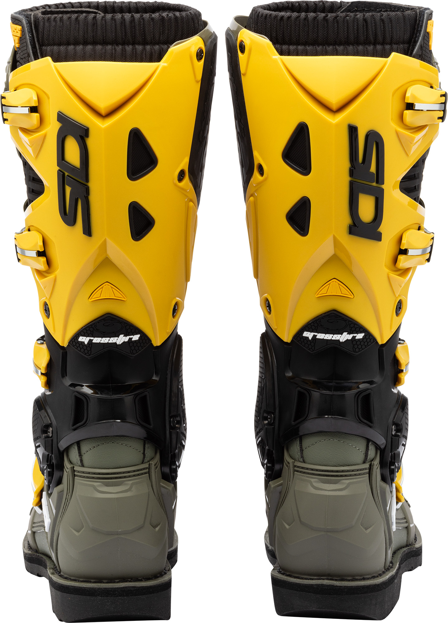 Sidi Crossfire 3 Bottes de motocross Vert/Noir/Jaune 43 Figure 5