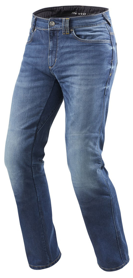 Revit Philly 2 LF Motor Jeans Blue Stone Wash 34 L34 Figuur 1