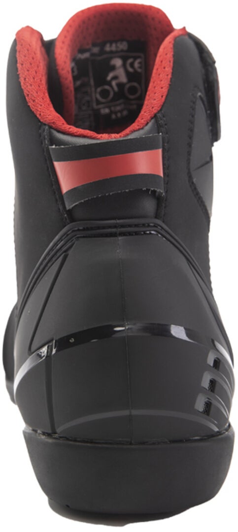 Side view of MUGENRACE Woody perforated Motorcycle Shoes