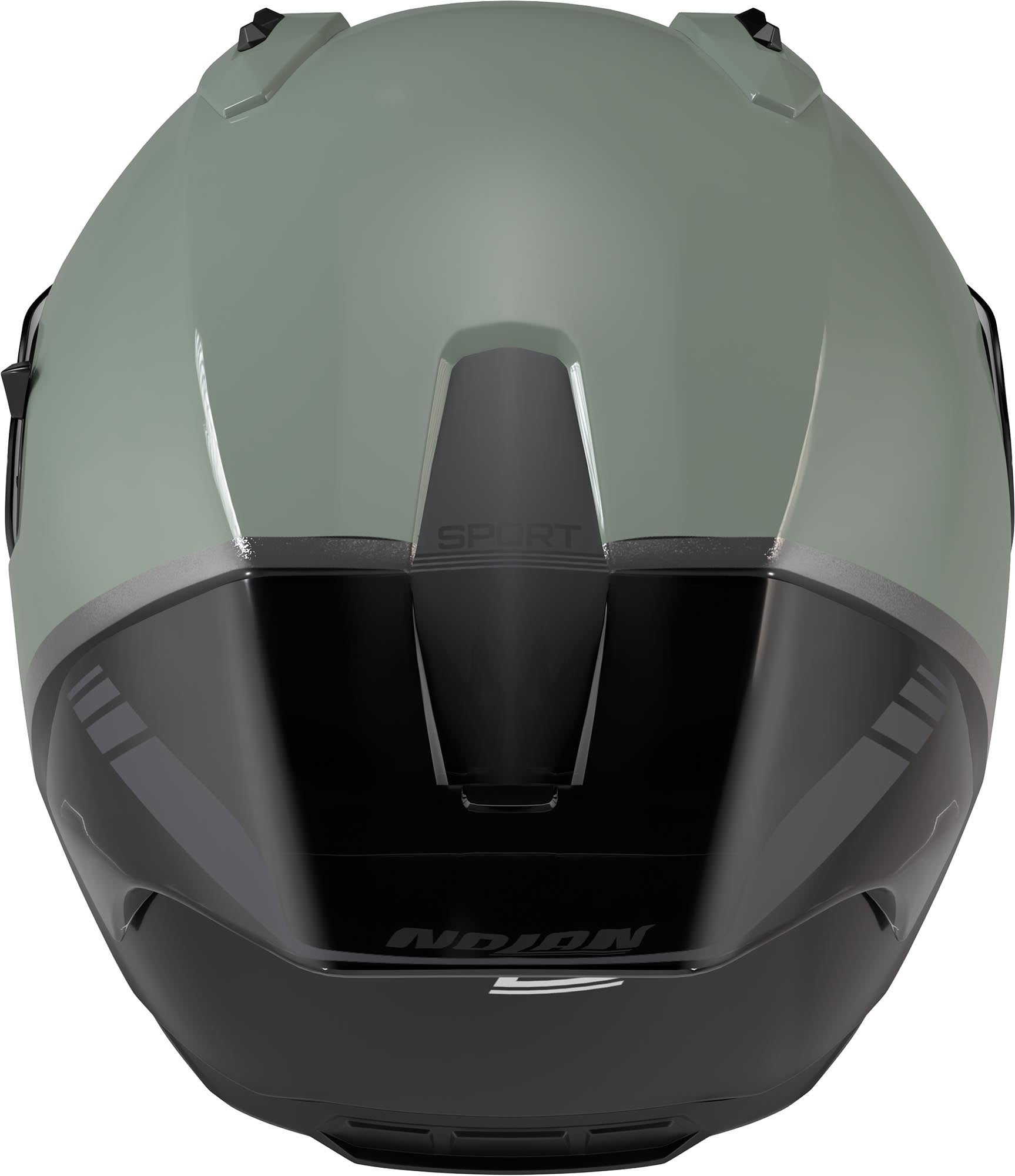 Nolan N60-6 Sport Verniciatura Speciale Hjelm grå/grøn XS (55) Figur 2
