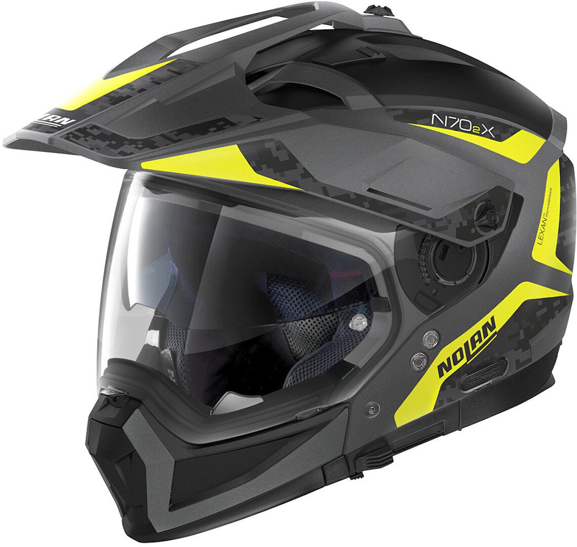 Nolan N70-2 X Torpedo N-Com Helm schwarz/gelb L (60) Abbildung 1