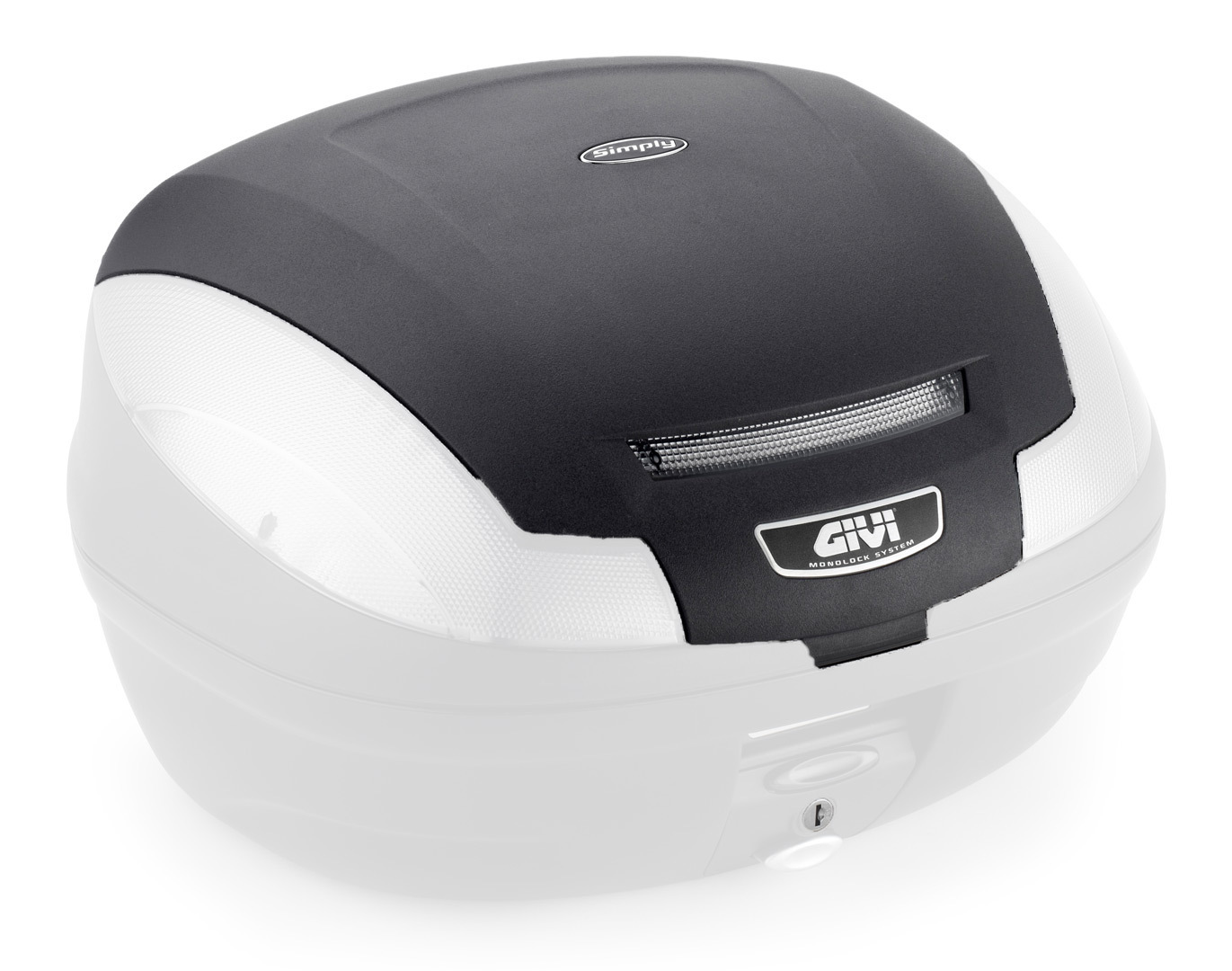 Givi C470 Case E470 Cobrir preto Figura 1