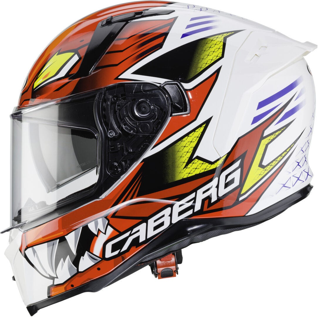 Caberg Avalon Giga Helm weiß/rot/gelb XXL (63/64) Abbildung 3