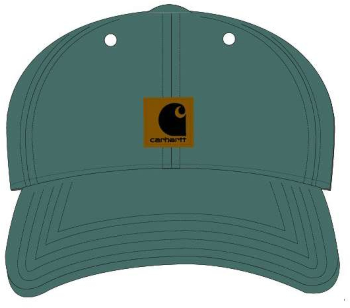 Carhartt Odessa Cap ljusgrå Figur 21