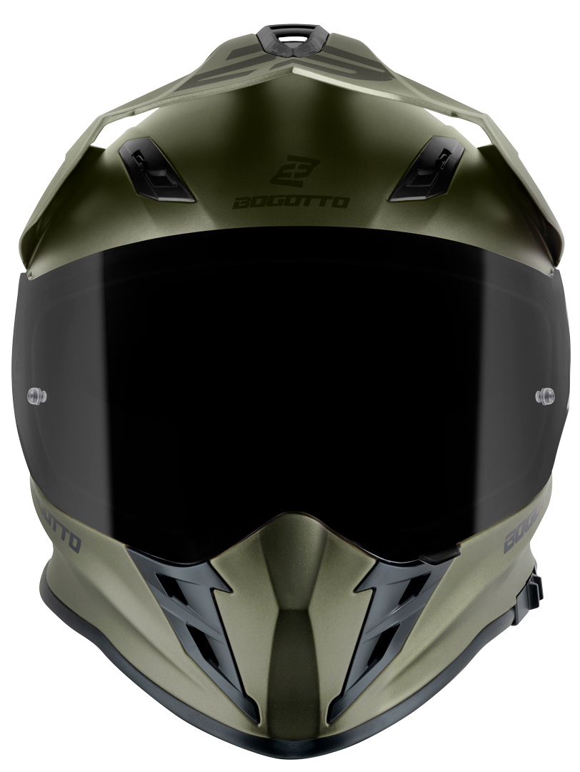 Bogotto V331 Enduro casco Verde S Figura 6