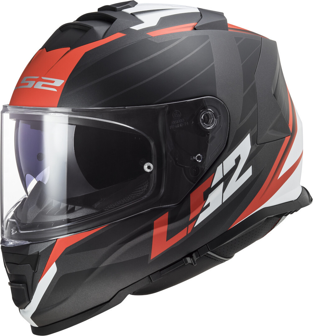 LS2 FF800 Storm II Nerve Hełm /neonowo-czerwony M (57/58) Rysunek 1