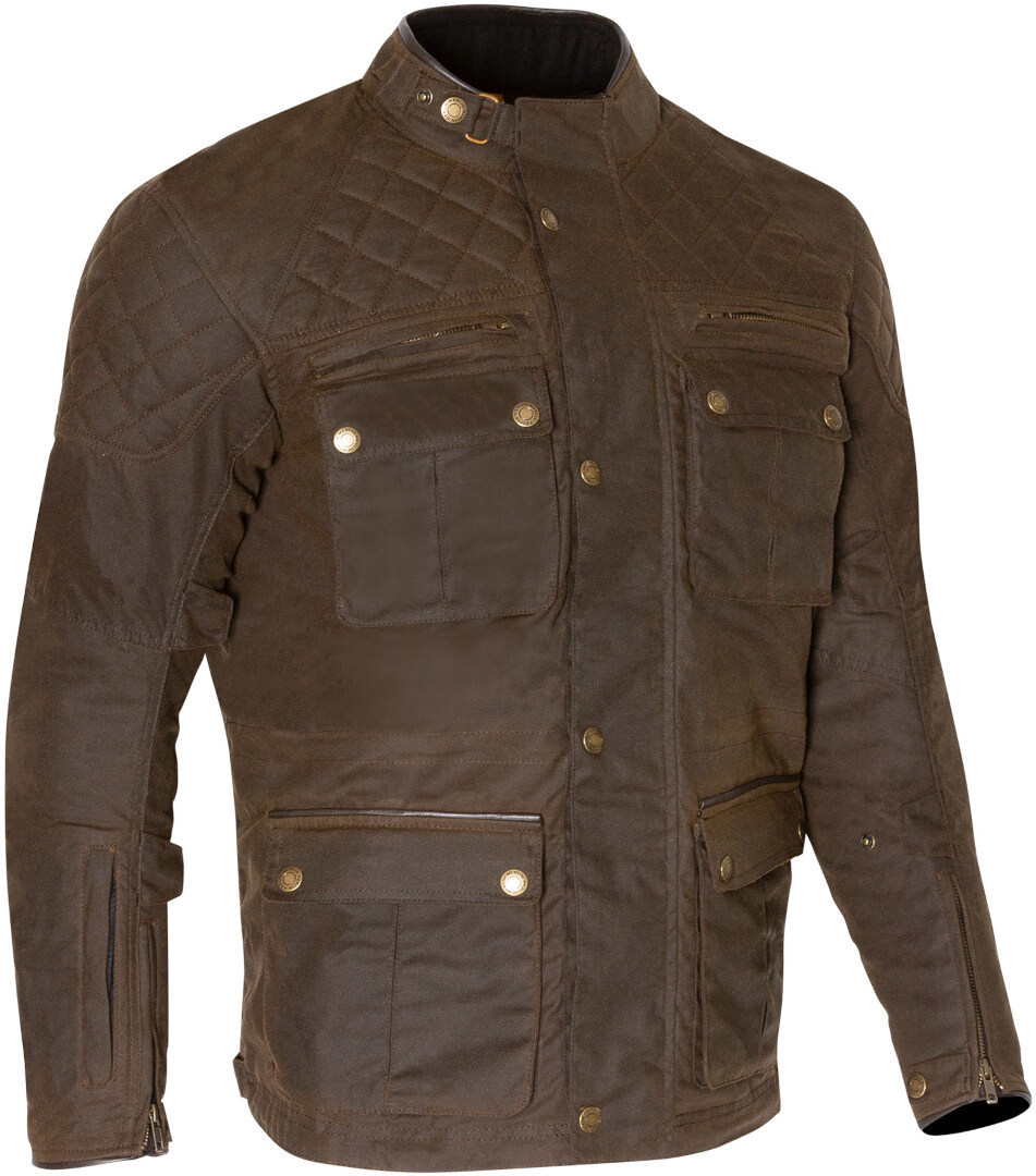 Merlin Edale II Motorcycle Textile Jacket brown L Figure 2