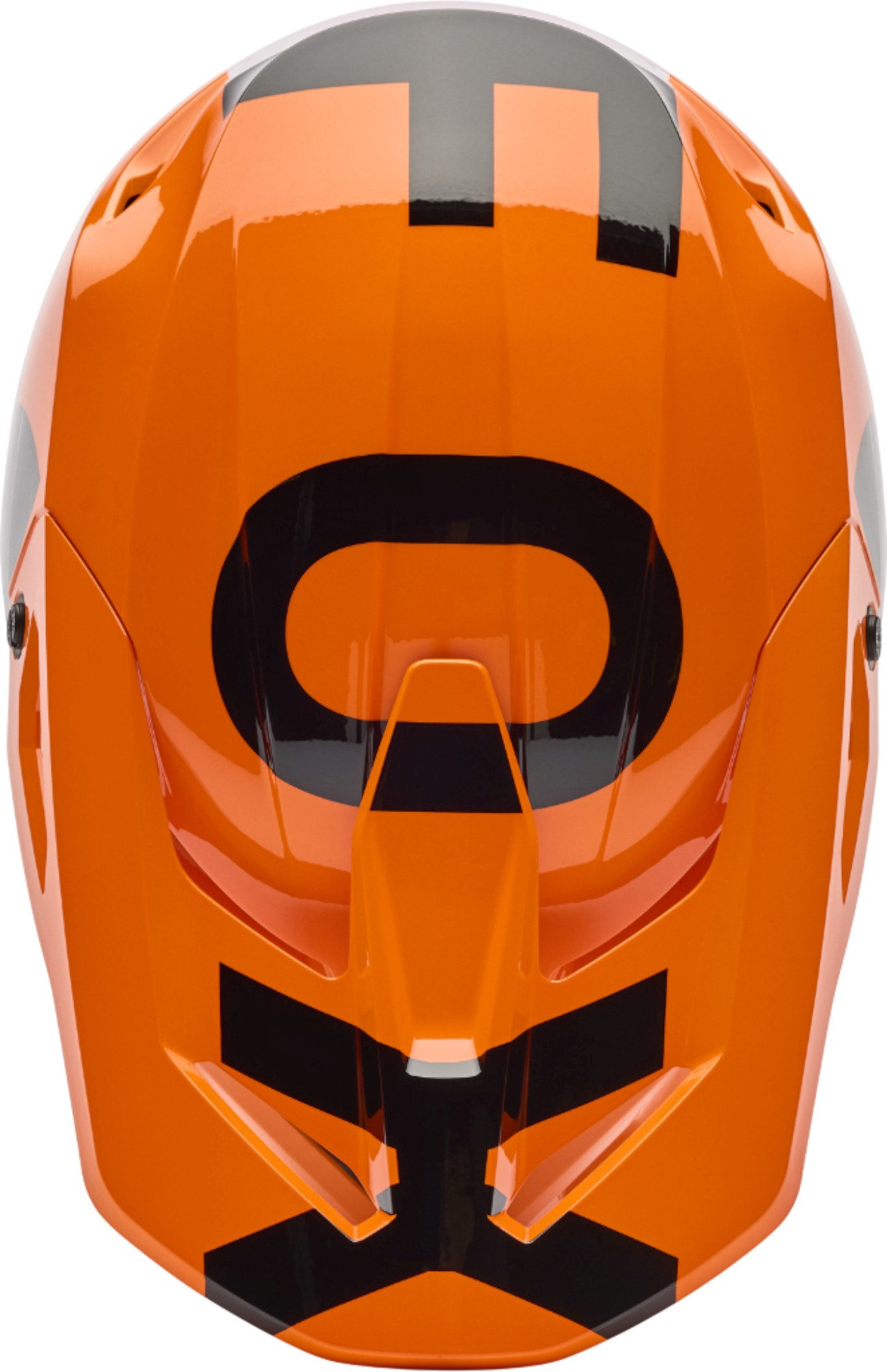 FOX V1 Shield Motocross Helm orange M (57/58) Abbildung 4