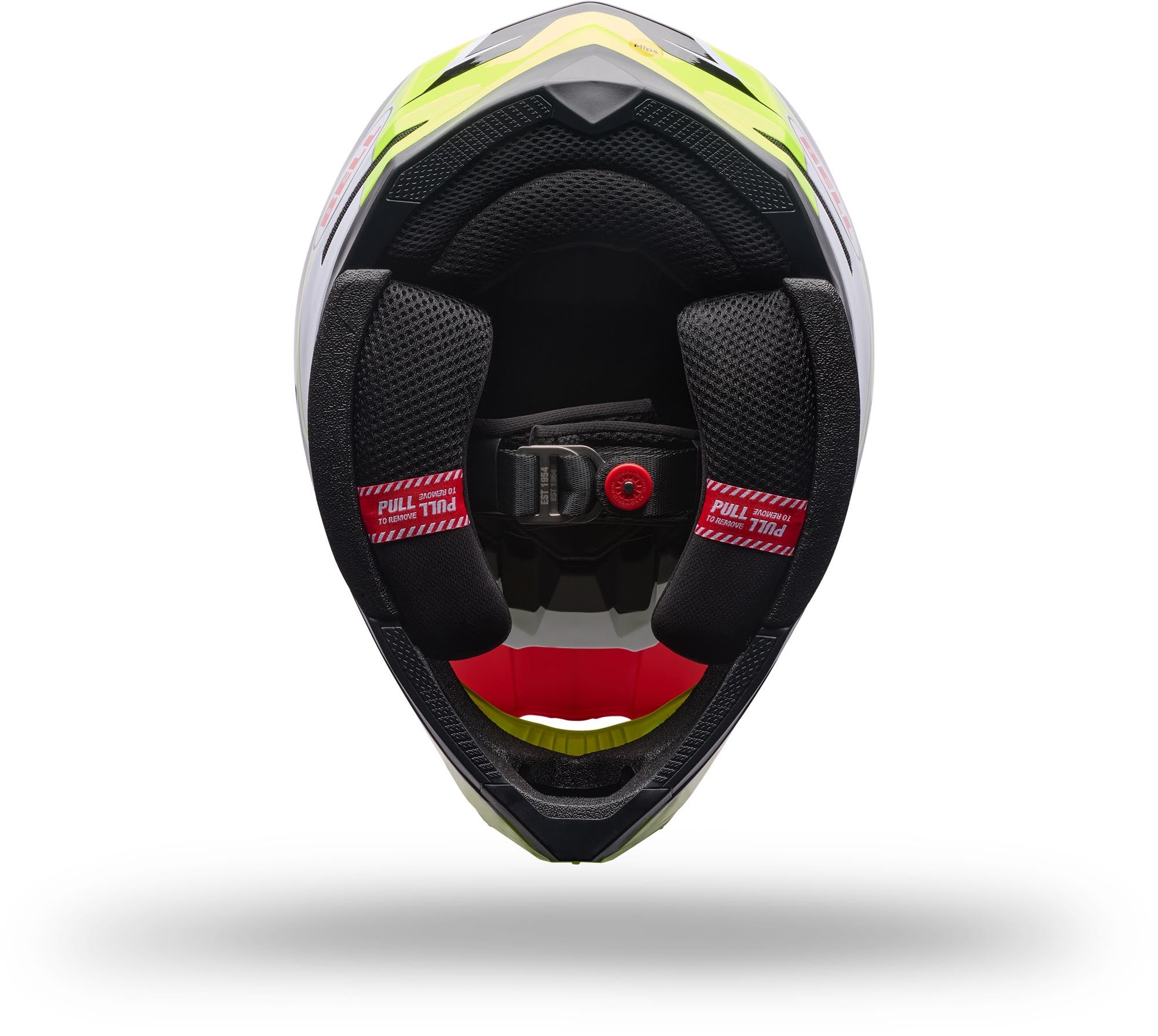 Bell Moto-10 MIPS Surge Casco da motocross nero/bianco/rosso/giallo M (57/58) Figura 6