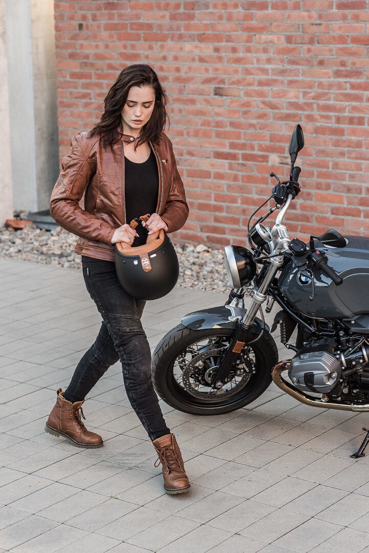 SHIMA Thomson Dámské moto boty hnědá 38 Obrázek 5