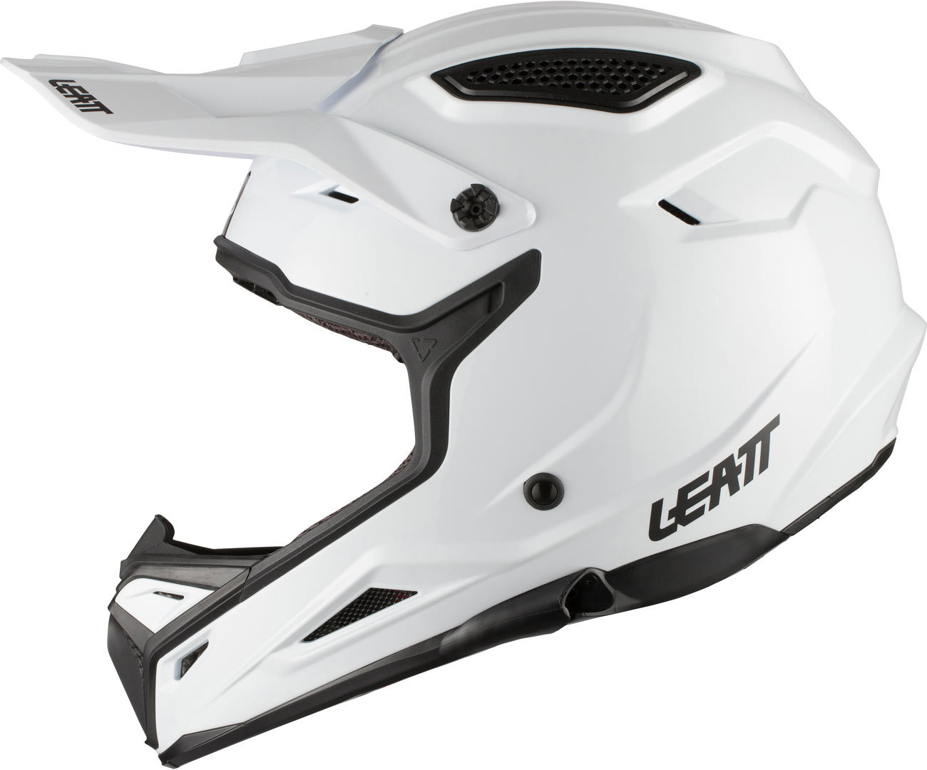 Leatt GPX 4.5 Motocross hjälm vitt metalliskt XXL (63/64) Figur 4