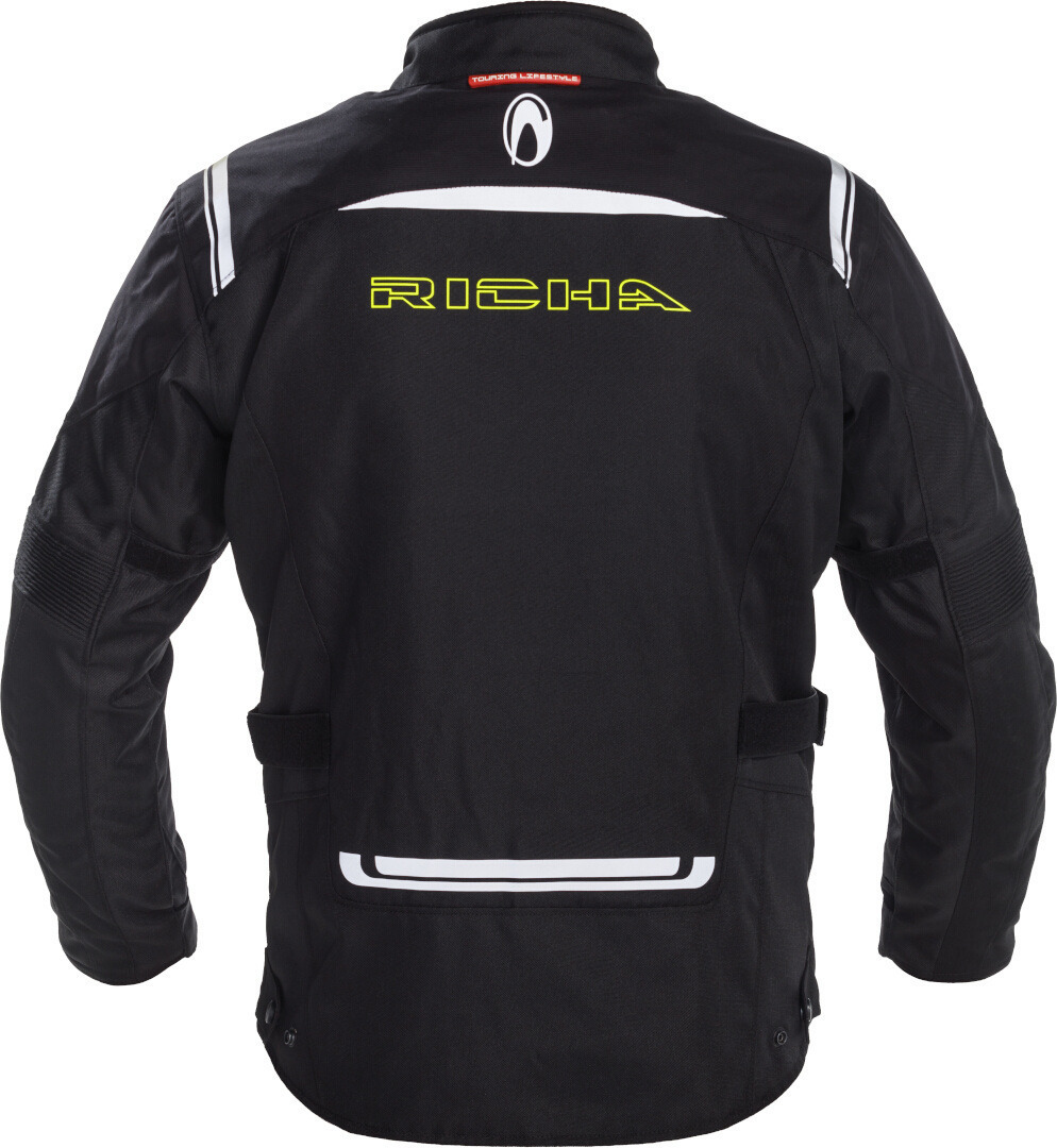 Richa Storm 2 waterproof Motorcycle Textile Jacket black M Figure 2