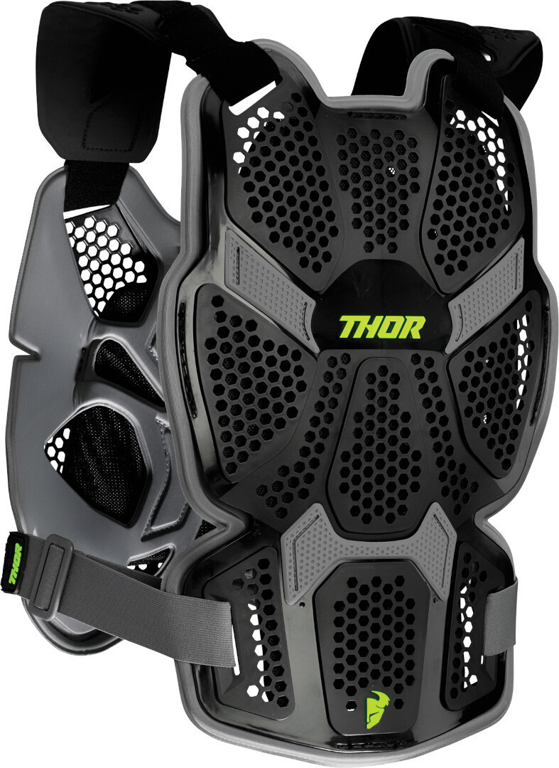 Thor Sentinel Pro Vestă de protecție pentru motocross Negru/gri M/L Figura 2