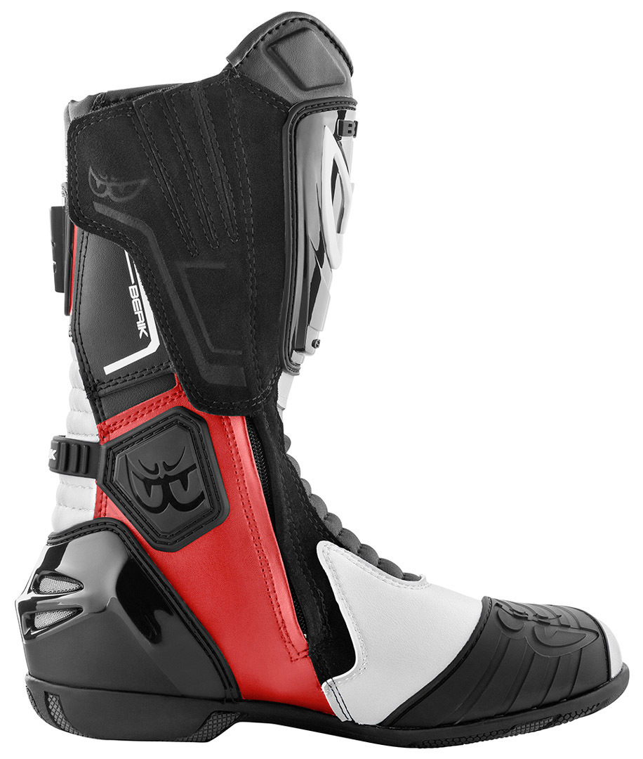 Berik Donington Motorcycle Boots black/white/red 44 Figure 3