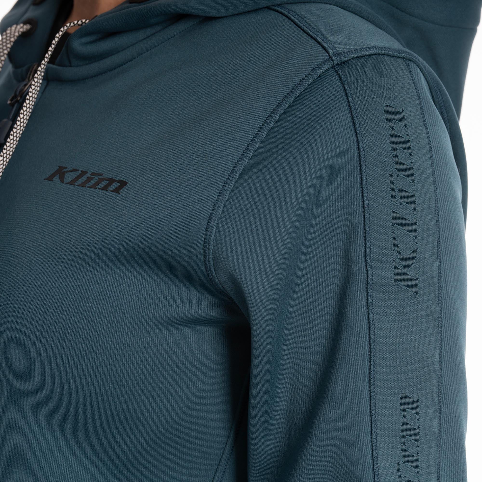 Klim Aster Park Sweat à capuche zippé pour dames bleu L Figure 5