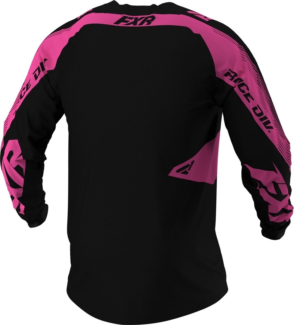 FXR Clutch MX Gear Motocross Jersey sort/pink M Figur 2