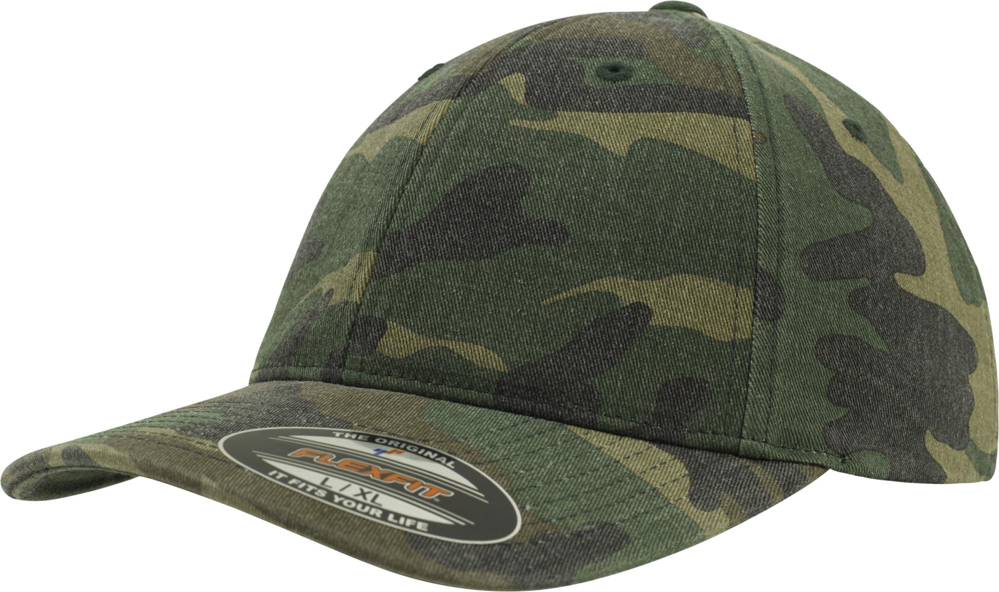 Brandit Flexfit Garment Washed Camo 帽 S/M 图1
