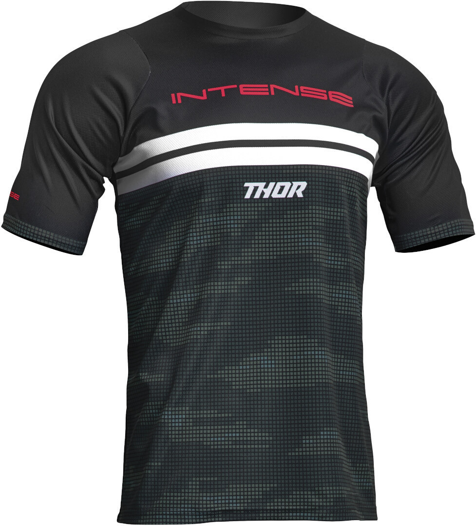 Thor Intense Assist Decoy Cykeltrøje Sort/hvid M Figur 1