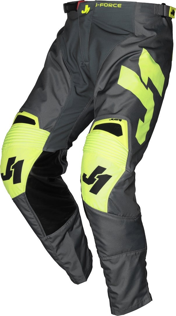 Just1 J-Force Terra Motocross bukser grå/gul 48 Figur 1