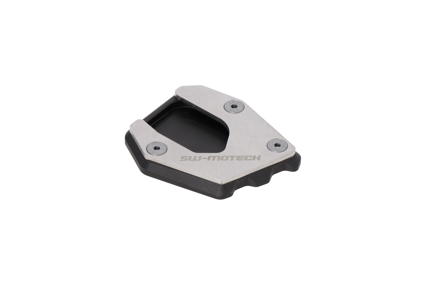Extensie SW-Motech pentru piciorul lateral - Negru/argintiu. Voge DS625X (24-) / DS900X (23-). Figura 1