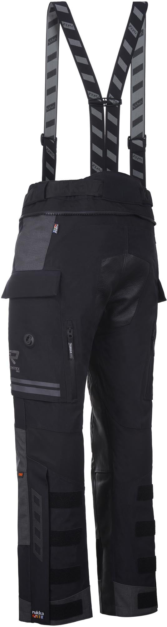 Rukka Titantrail-R GTX Motorcycle Textile Pants black/grey 56 Figure 2