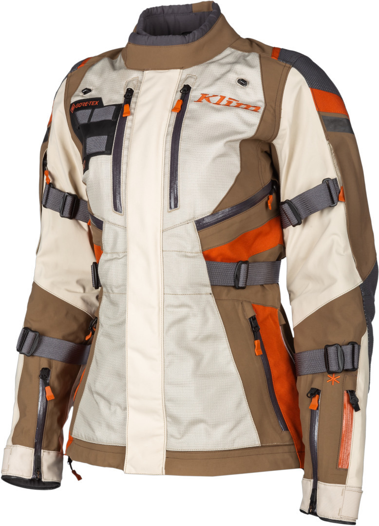Klim Artemis 2023 Motorcycle Textile Jacket brown/beige L Figure 1