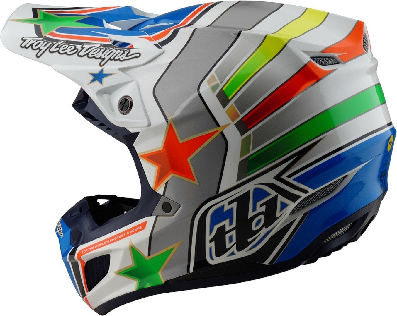 Troy Lee Designs SE5 Composite MIPS Rays Motoross Helm kleurrijk L (58/59) Figuur 3