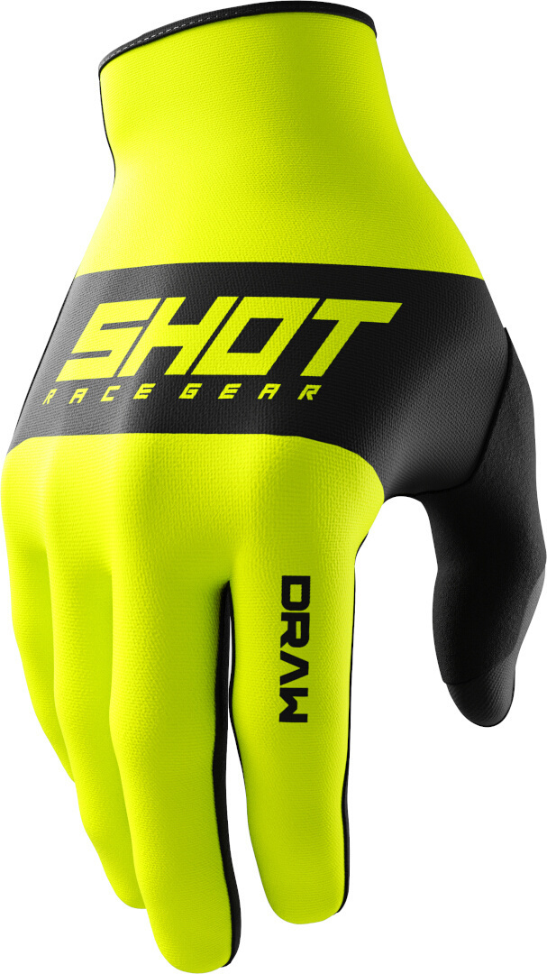 Shot Draw Sky Mănuși de motocross galben 9 Figura 1