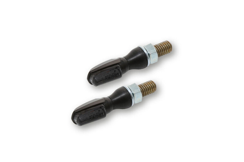 HIGHSIDER smart Spark LED-indikator/positionsljus svart/rök 2i-1, E-godkänd (par) Figur 4