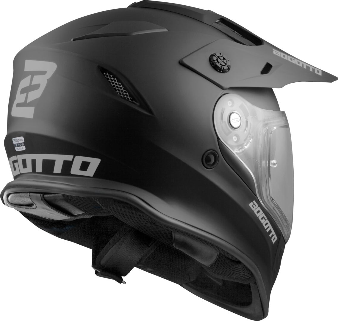 Bogotto H331 BT Bluetooth Casque d’enduro Noir mat XL Figure 11