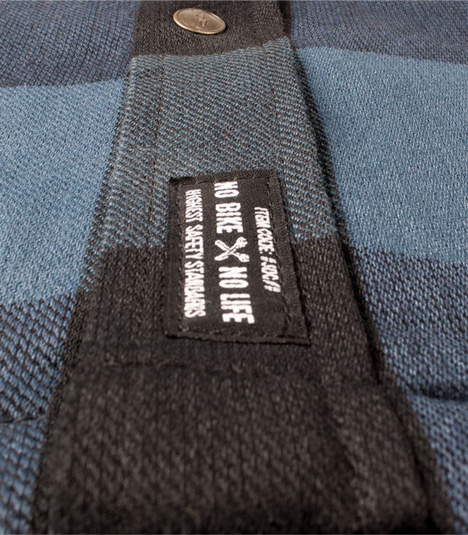 John Doe Motoshirt Koszula niebieski M Rysunek 7