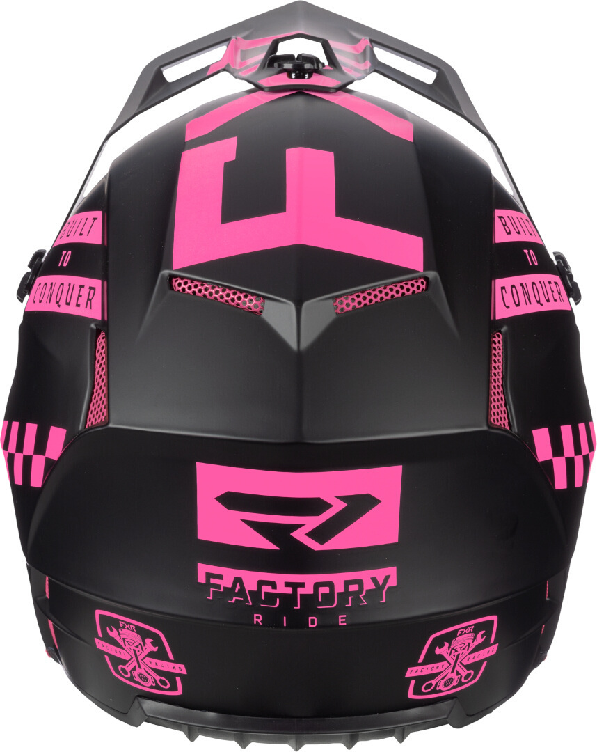 FXR Clutch Gladiator 2024 Cască de motocross Negru/roz XL (61/62) Figura 5