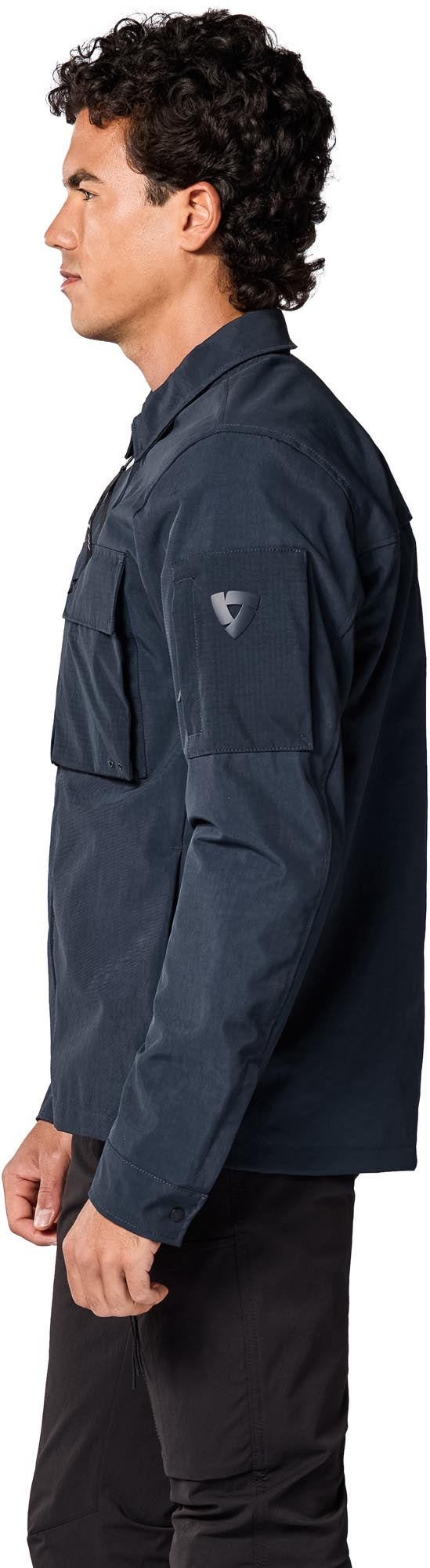 Revit Yaletown Motorfiets Functioneel Shirt Donkerblauw L Figuur 5