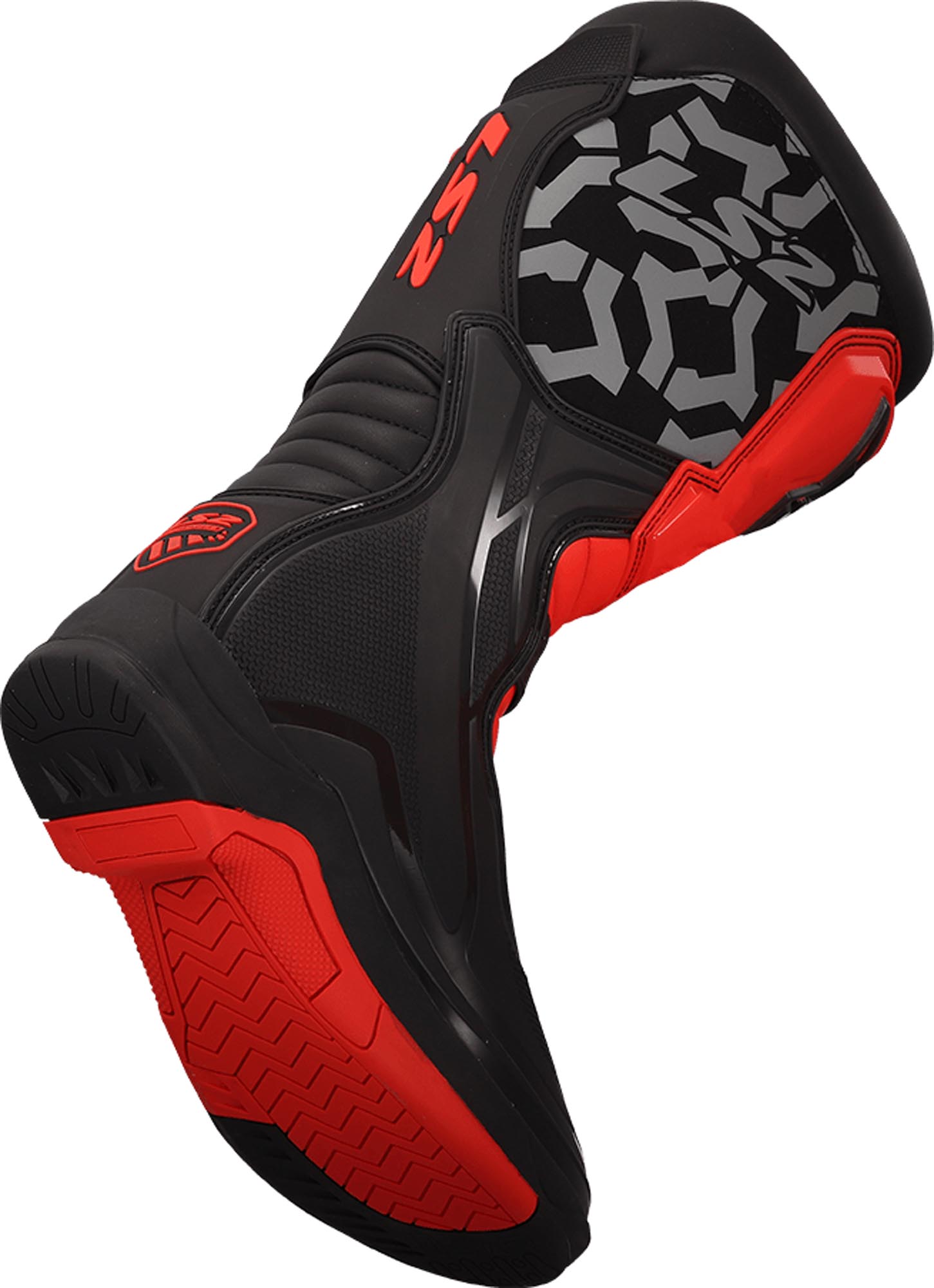 LS2 Raptor Motocross Stiefel schwarz/rot 43 Abbildung 5