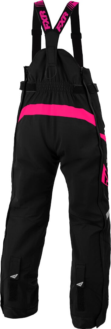 FXR Team FX Senhoras Snowmobile Bib Calças preto/rosa 14 Figura 2