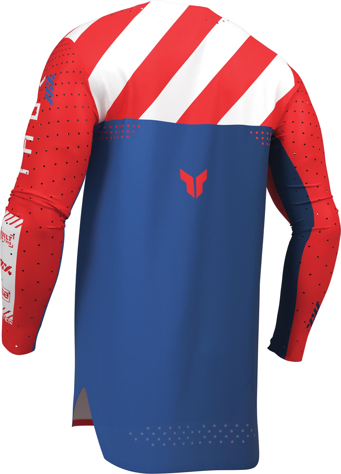 Thor Sportmode Synth Motocross Jersey blue/red/white S Figure 3