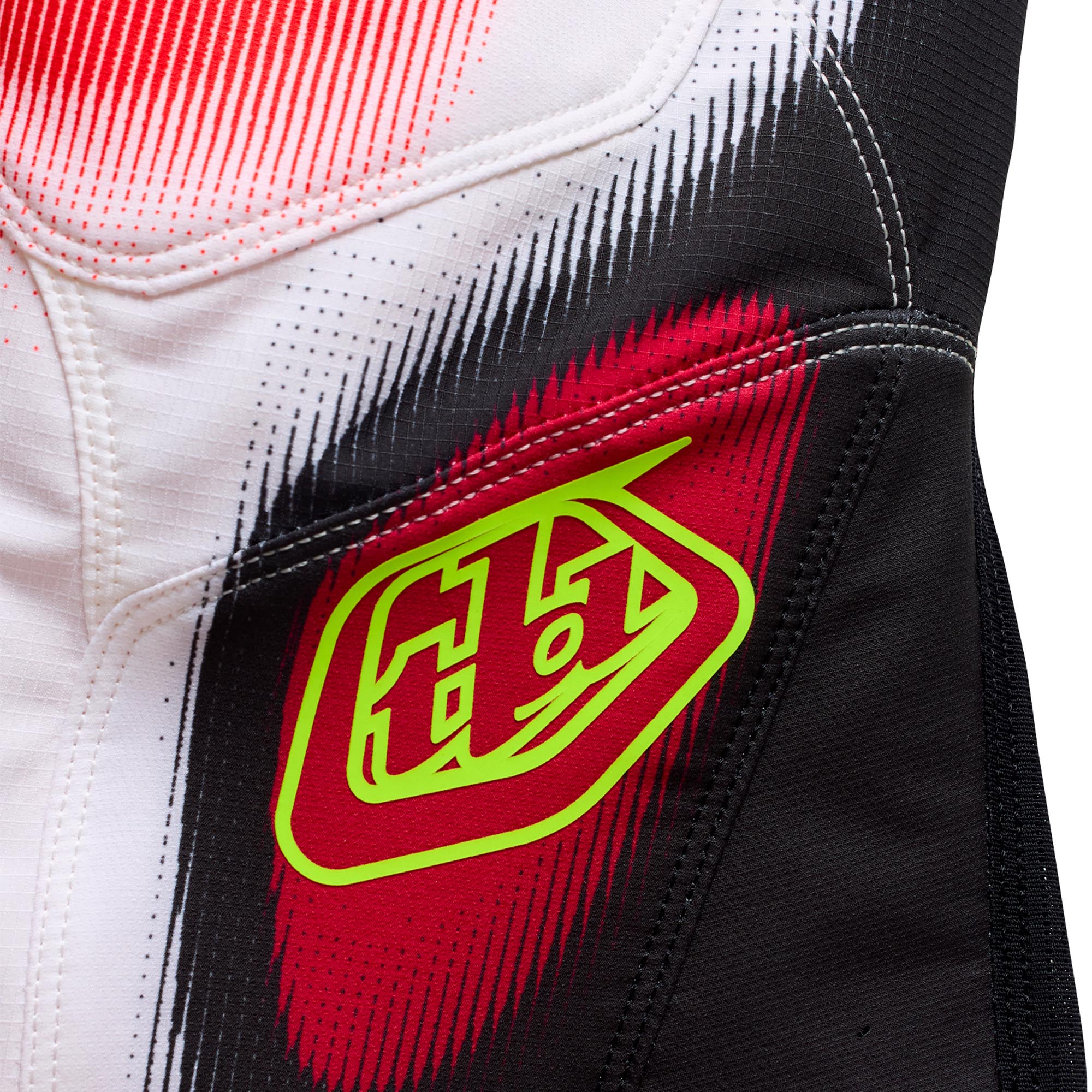 Troy Lee Designs SE Pro Illusion Pantalones juveniles de motocross rojo/negro 22 Figura 3
