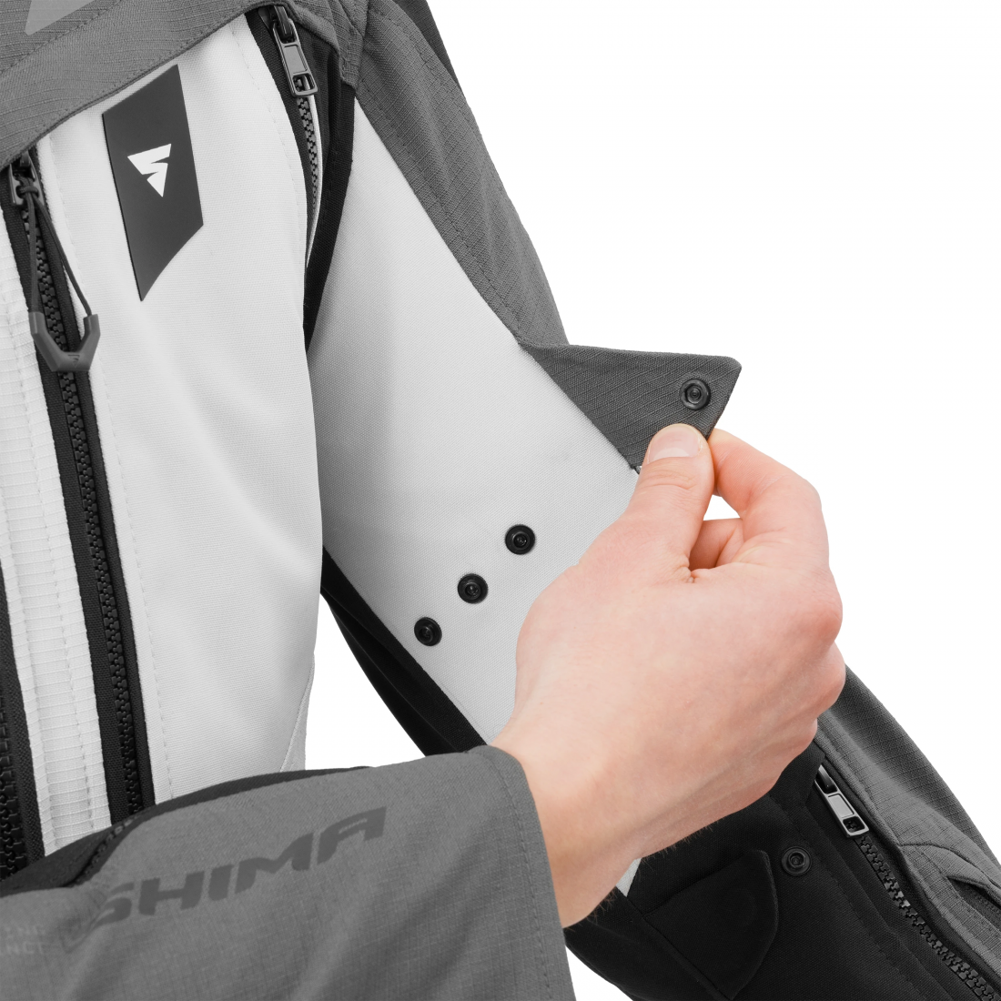 SHIMA Dune 2.0 Motorcycle Textile Jacket grey L Figure 26
